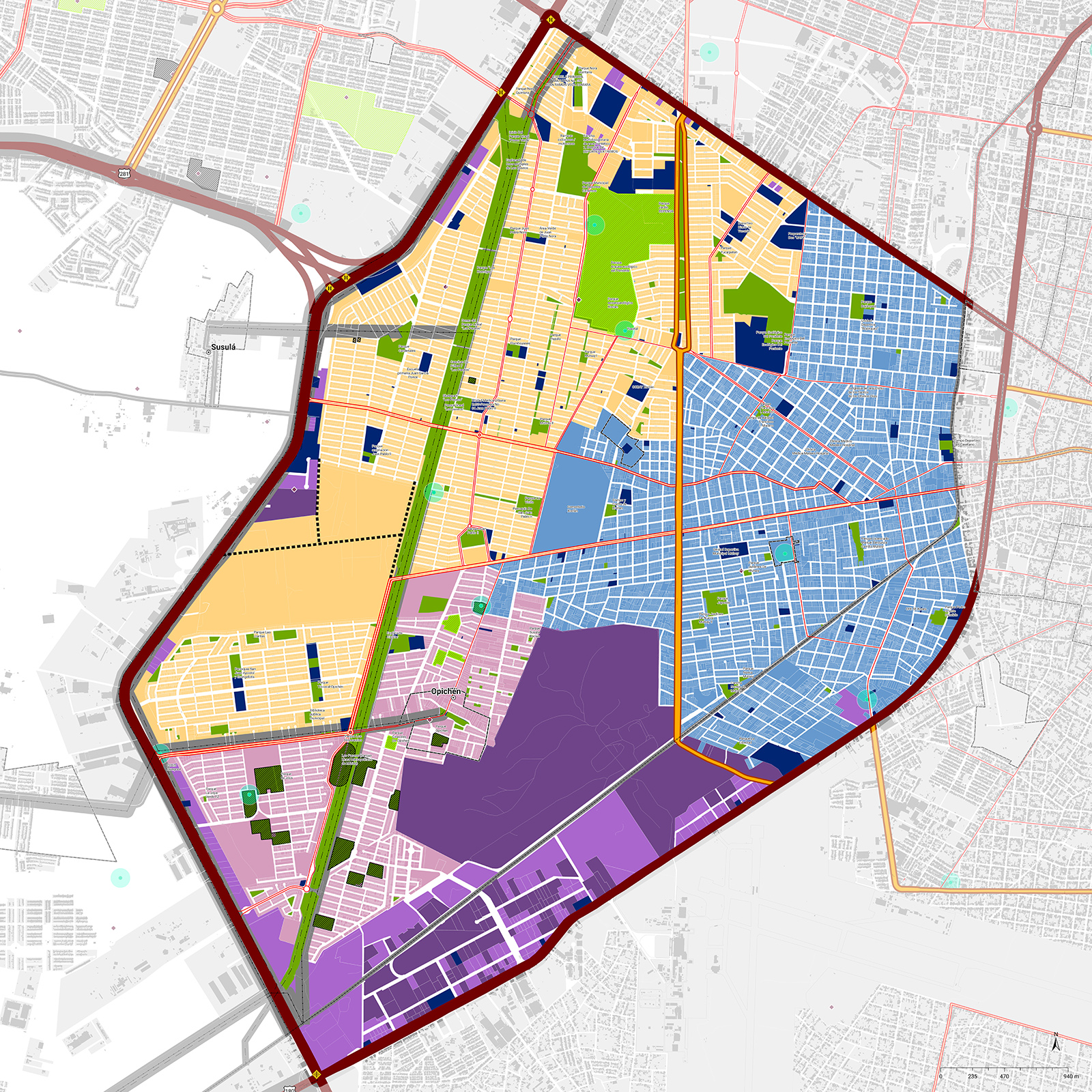 PPDU 2026-2050 Poniente interior (ZUI VI)